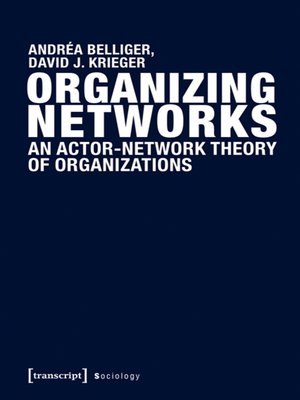 cover image of Organizing Networks